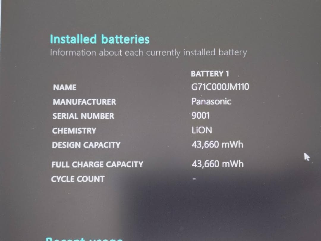 【新品バッテリー】Dynabook P1 i5/24GB/500GB