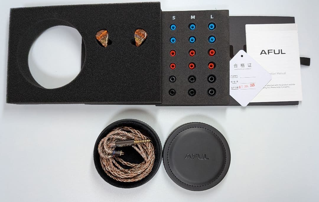 AFUL Performer8 4.4mm イヤホン