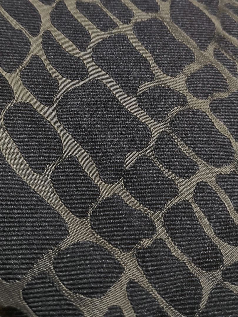 【最終価格】雅星本店◆半幅帯　クロコドット　ブロンズ◆未使用