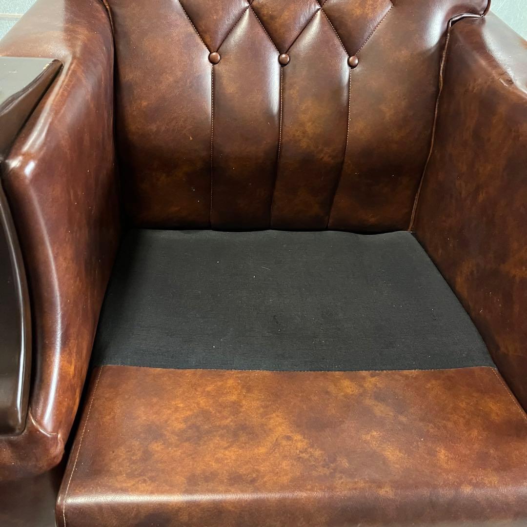 9/10まで！　高級　1人がけ　ソファー　アームレストあり