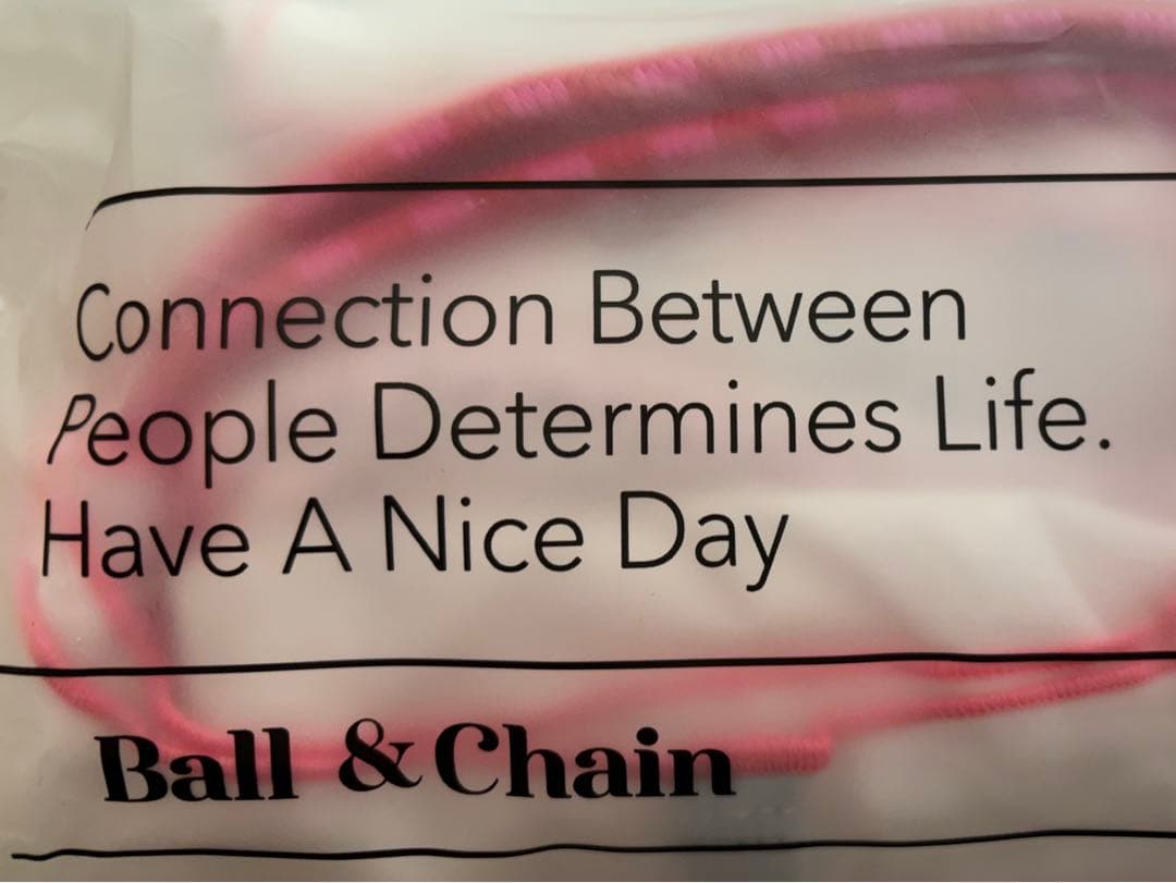 【新品未開封】 フェイラー ボールアンドチェーン ホワイト Lサイズ