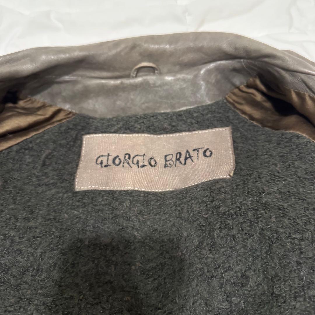 00’s GIORGIO BRATO Gimmick riders jacket