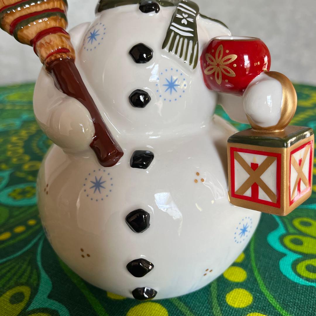☆ビレロイ＆ボッホ☆スノーマン☆キャンドルホルダー☆クリスマス【送料込み】