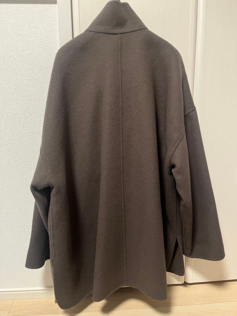 [®️］SLOBE IENA ダブルフェイススタンドコート　ブラウン