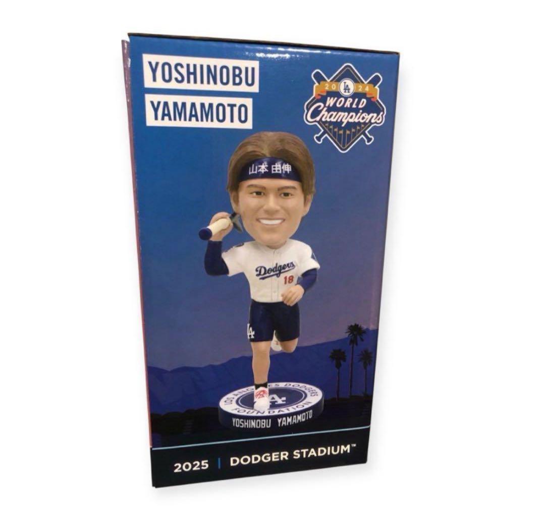 9*9様 激レア　山本由伸　ボブルヘッド　ファンイベント参加者限定　ランニング