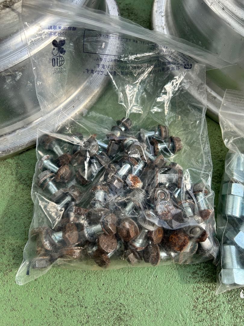 ローバーミニ　SSR MK-1 ピアスボルト交換　専用ナット付き　12インチ