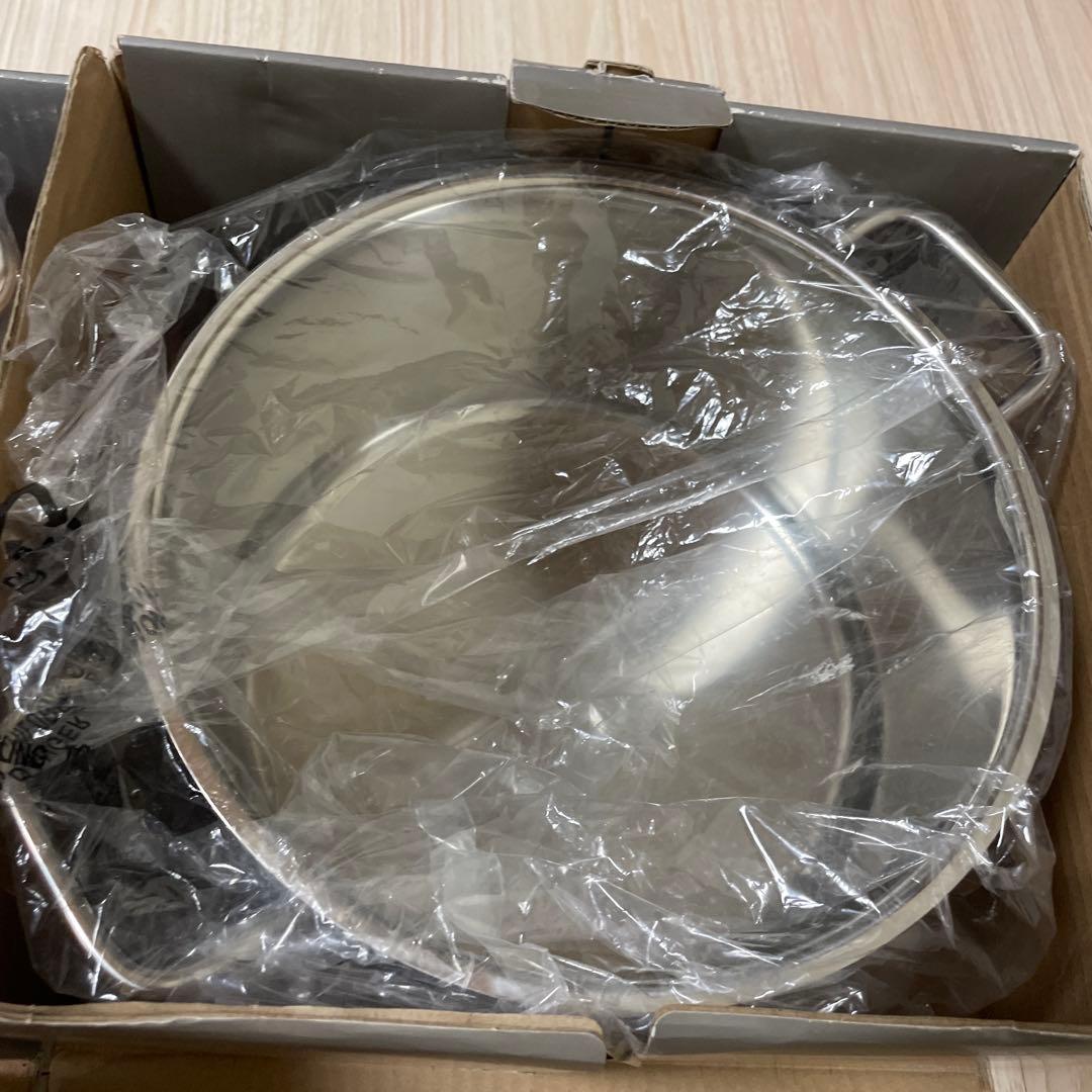 新品未使用WMF ProfiSelect両手鍋 24cm 20cm 2個セット