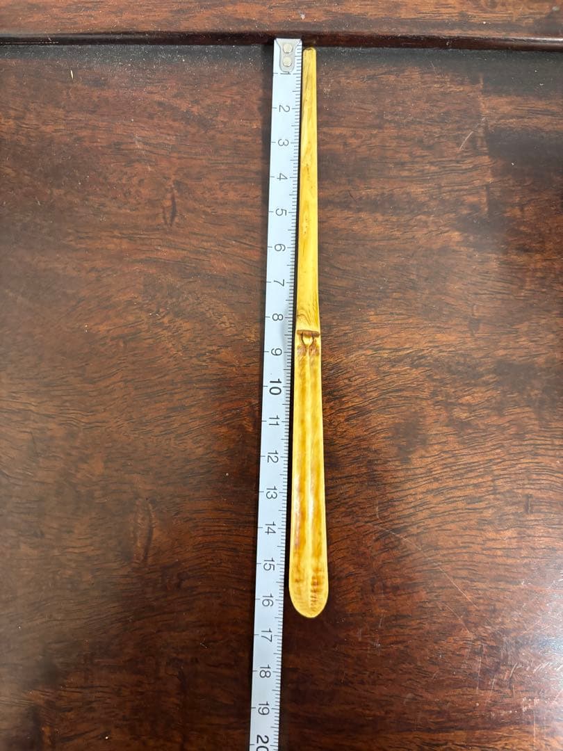 極上材茶杓 2本セット 天然材料 時代物 茶道具 鉄瓶