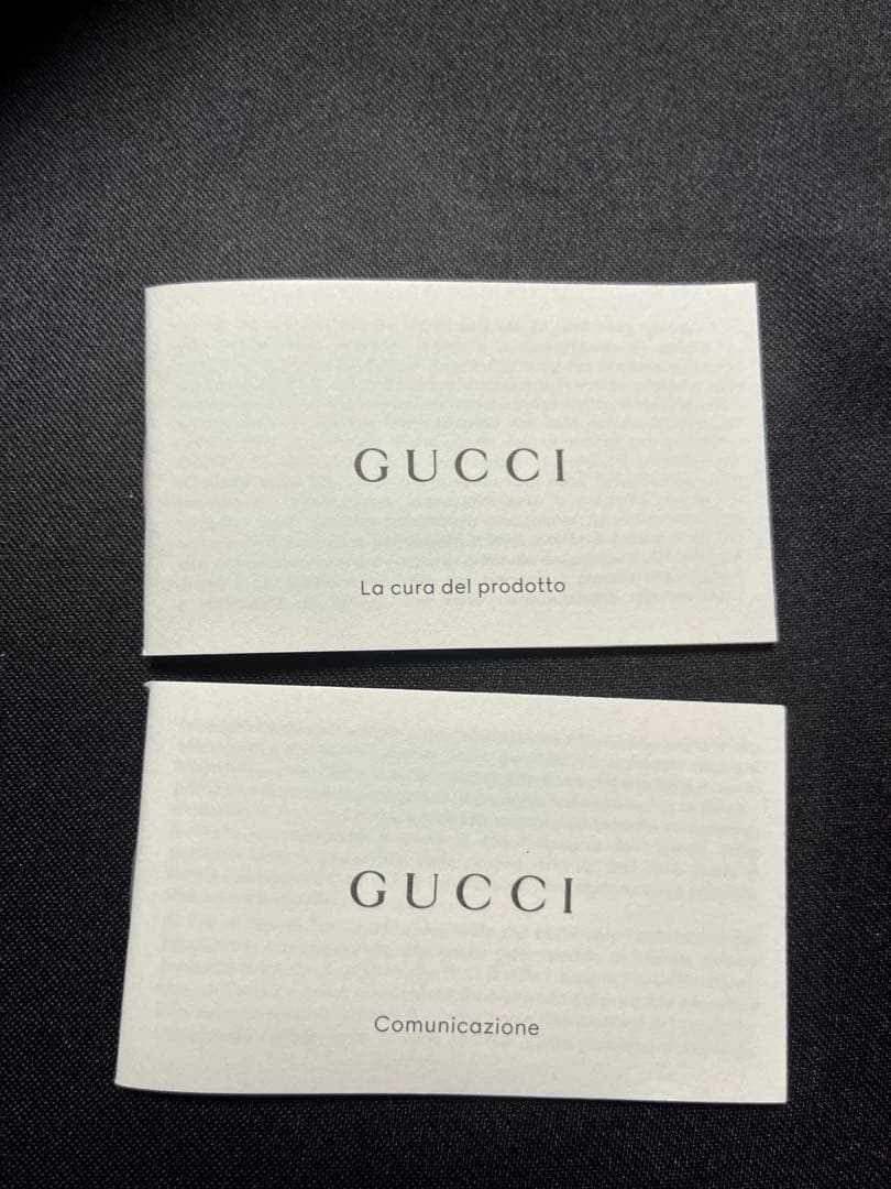 GUCCI インターロッキングGレザーチェーンショルダーバッグ グレー 3WAY