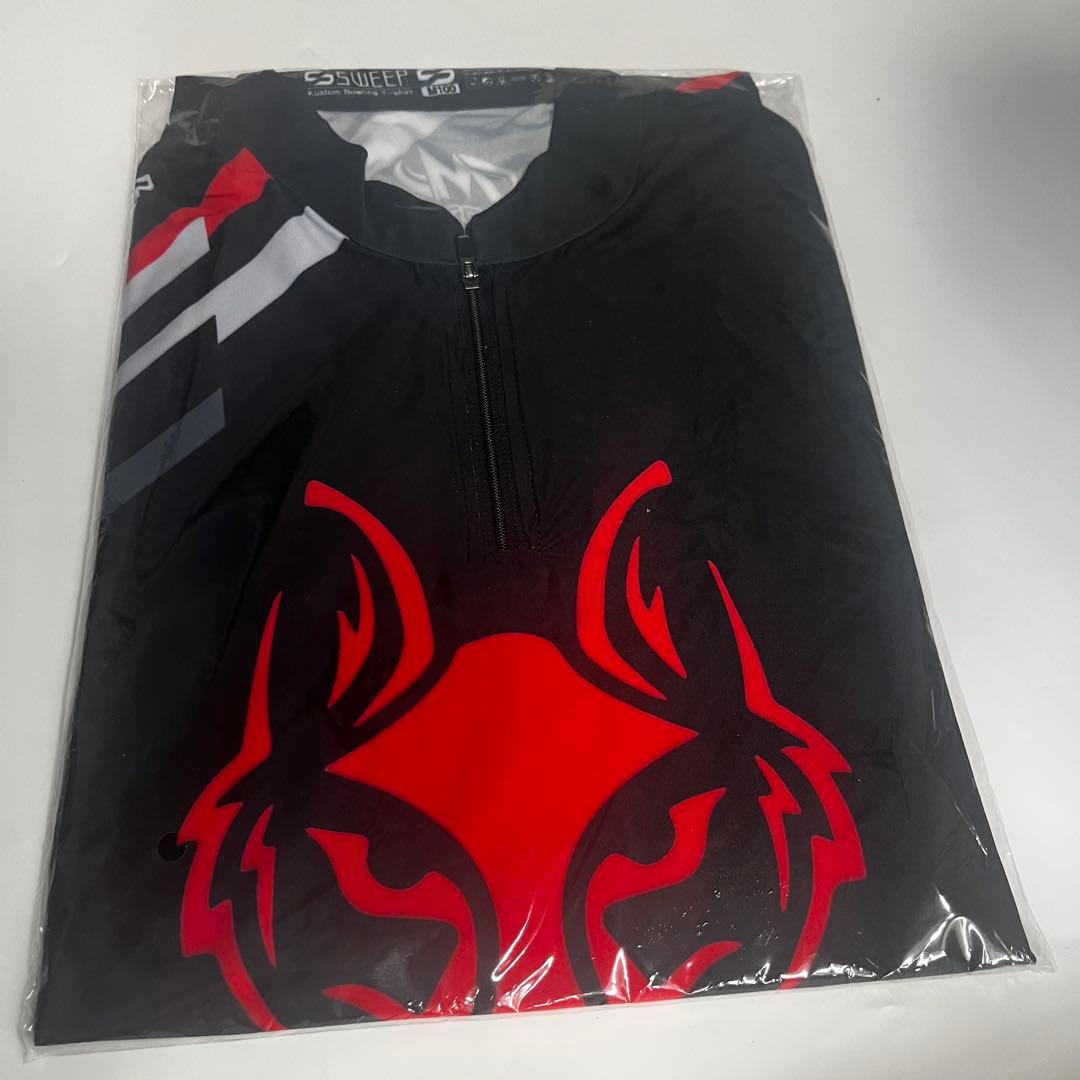 モーティブ ジャッカルデザイン　ボウリングウェア　レッド　日本サイズL相当