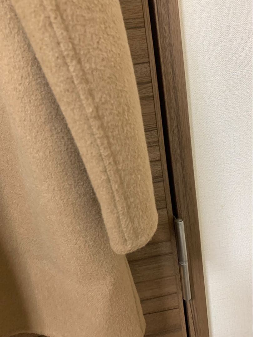 S Max Mara エスマックスマーラ ダブルブレスト ピーコートキャメル