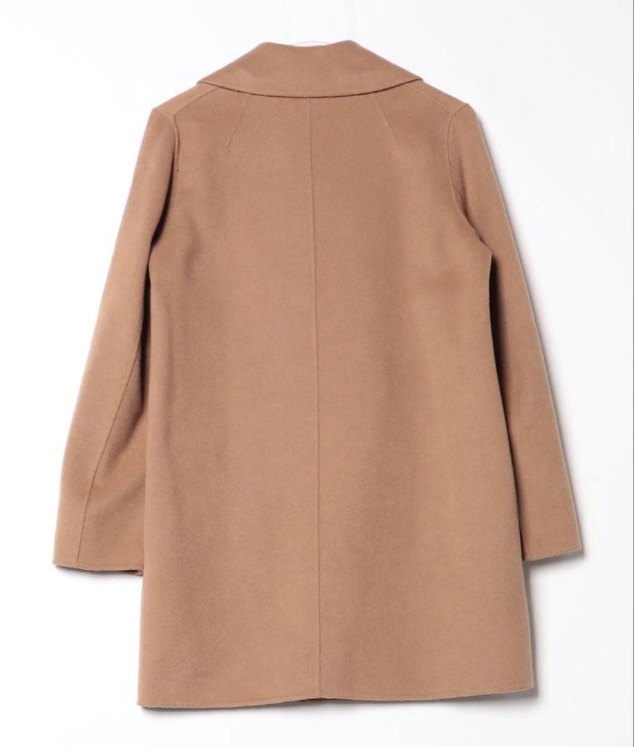 S Max Mara エスマックスマーラ ダブルブレスト ピーコートキャメル