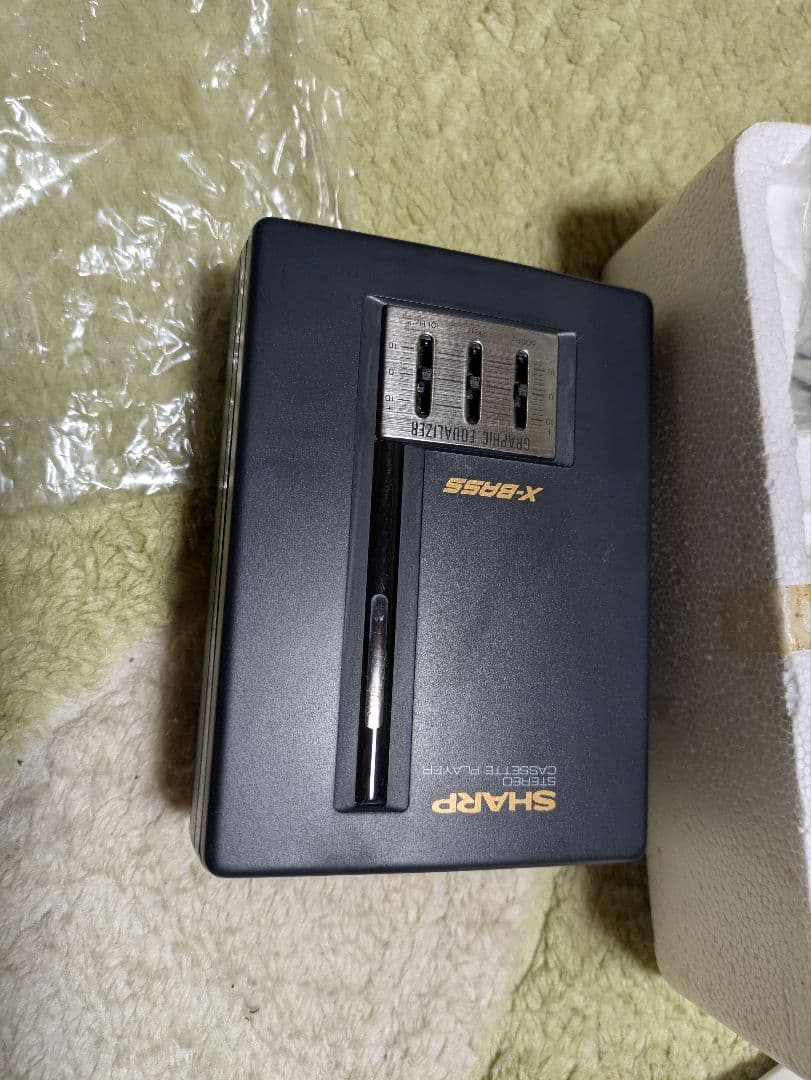 希少　SHARP JC-110(GY) カセットプレーヤー（未使用）
