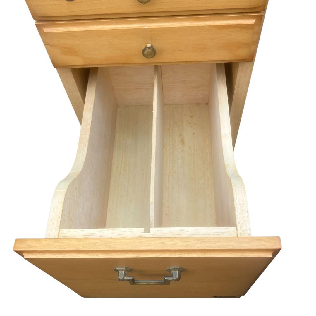 レア！　maruni マルニ家具　３段チェスト　学習机 サイドテーブル　テーブル