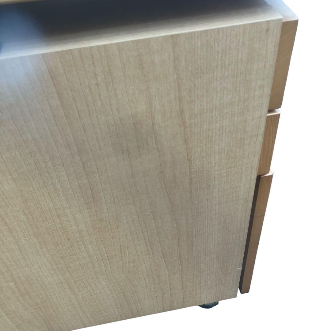 レア！　maruni マルニ家具　３段チェスト　学習机 サイドテーブル　テーブル