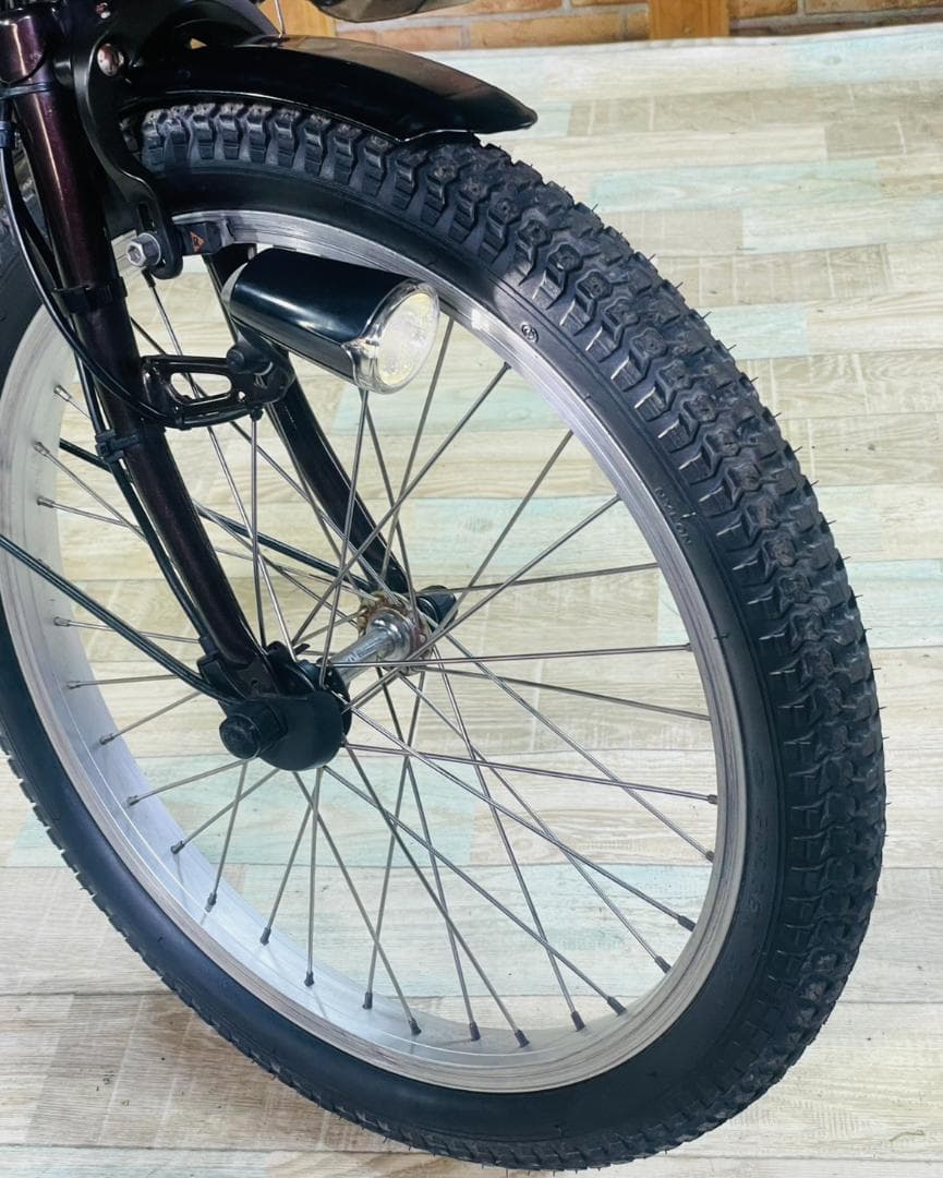 ブラウン系 大容量 パナソニック 子供乗せ電動アシスト自転車 H3333