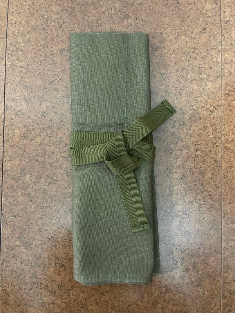 【未使用品】一澤帆布製 道具巻き 95 オリーブ