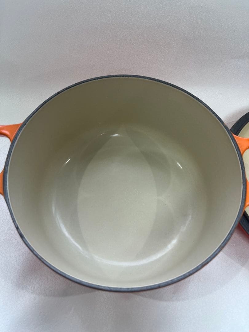 ルクルーゼ ココットロンド　20 オレンジ