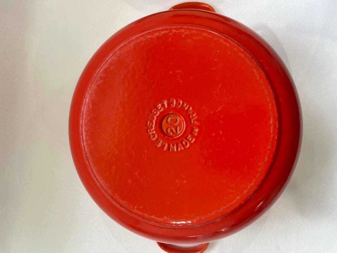 ルクルーゼ ココットロンド　20 オレンジ