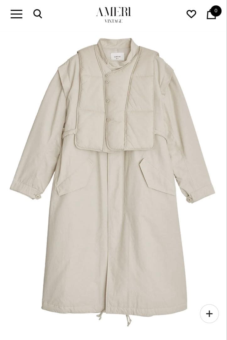 ＊*＊様 ameri MANY WAY QUILT MODS COAT