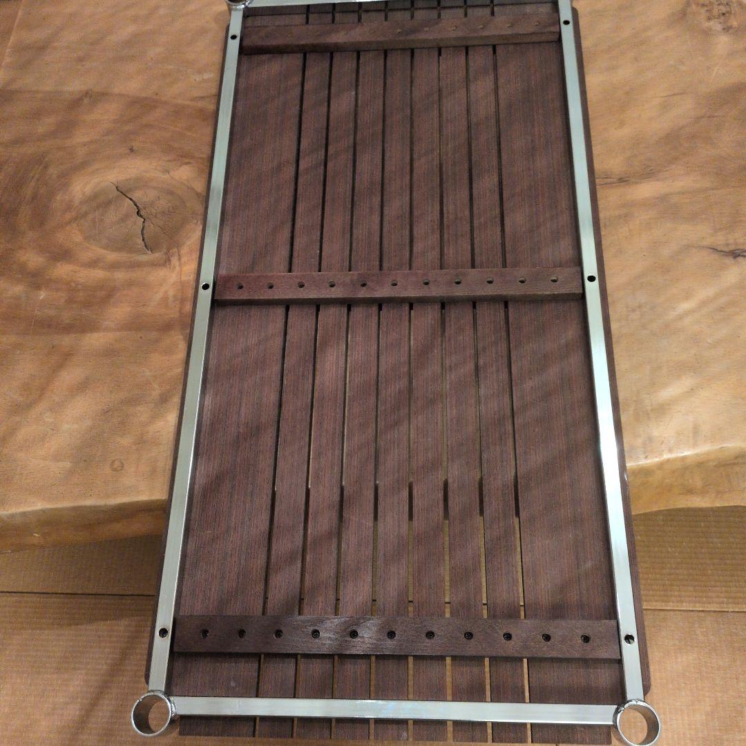 ホームエレクター　ブランチシェルフ　ダークブラウン　2枚セット