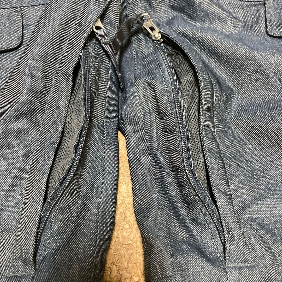 【美品】バートン BURTON スノボウェアスノーボード Mメンズ紺デニムスキー