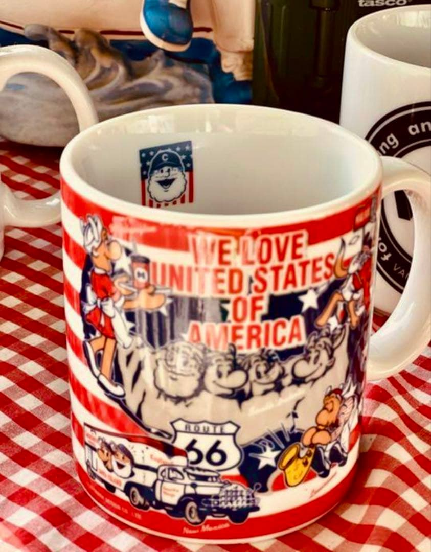 希少！キャプテンサンタ 初代陶器製マグカップ、アメリカン