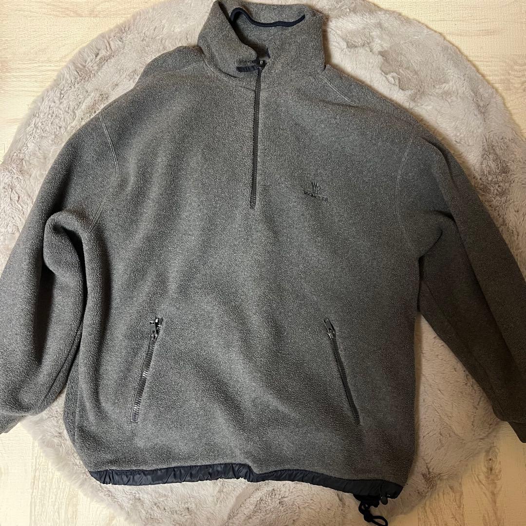 モンクレール90sヴィンテージリバーシブルアノラックパーカー×フリースジャケット