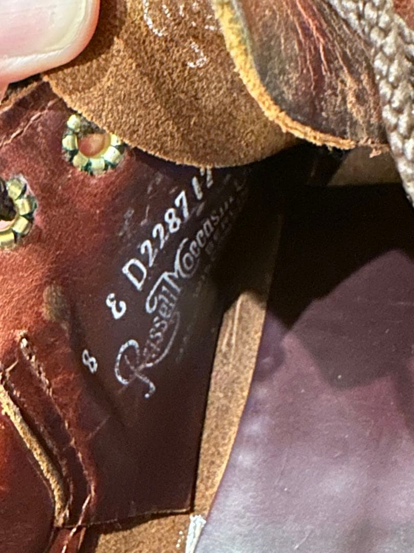 Russell Moccasinラッセルモカシン　クロムエクセルレザー　8