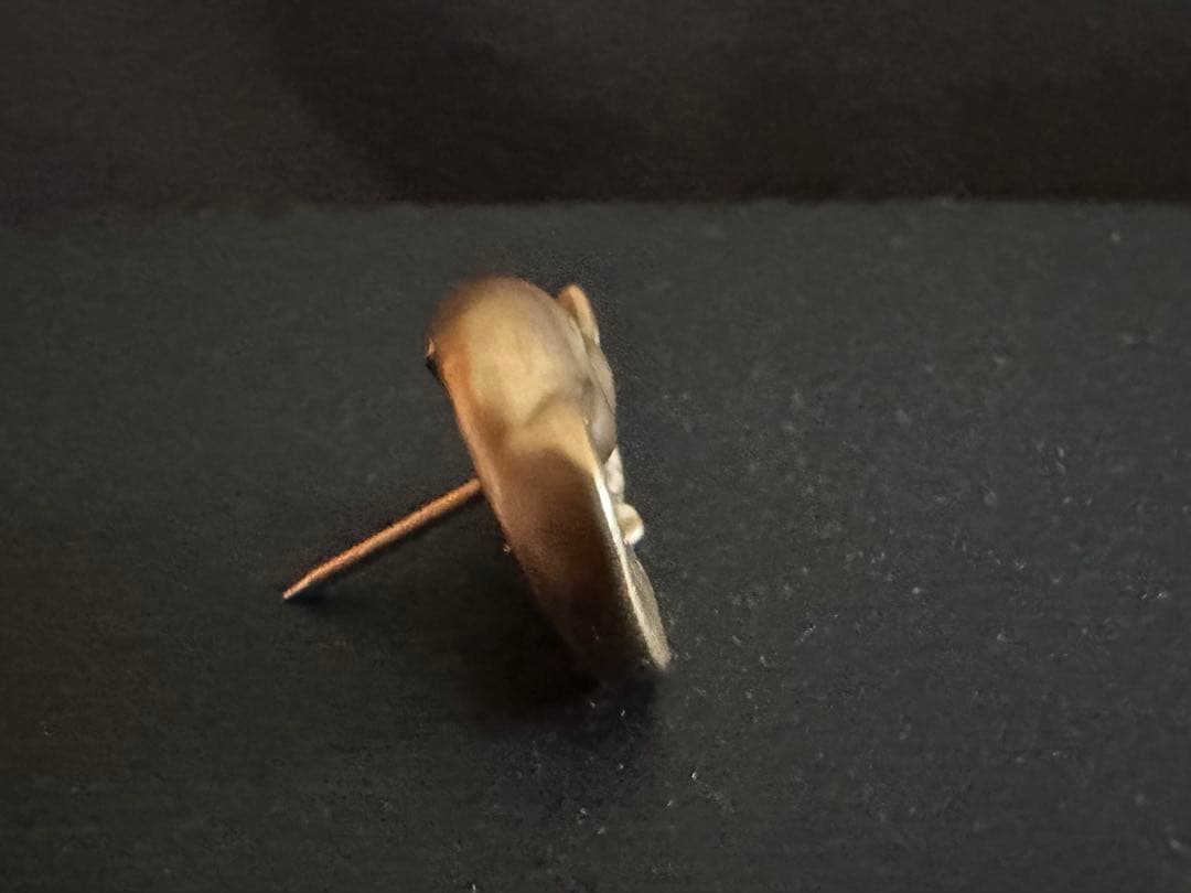 K18 象 ピンバッチ タイタック/ヴィンテージ