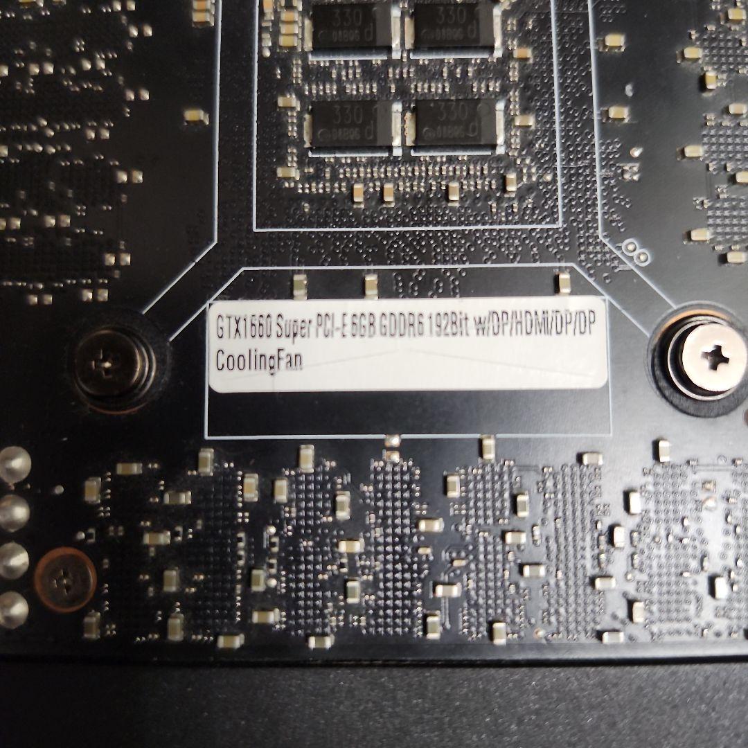 GTX 1660 Super 6GB GDDR6 グラフィックボード