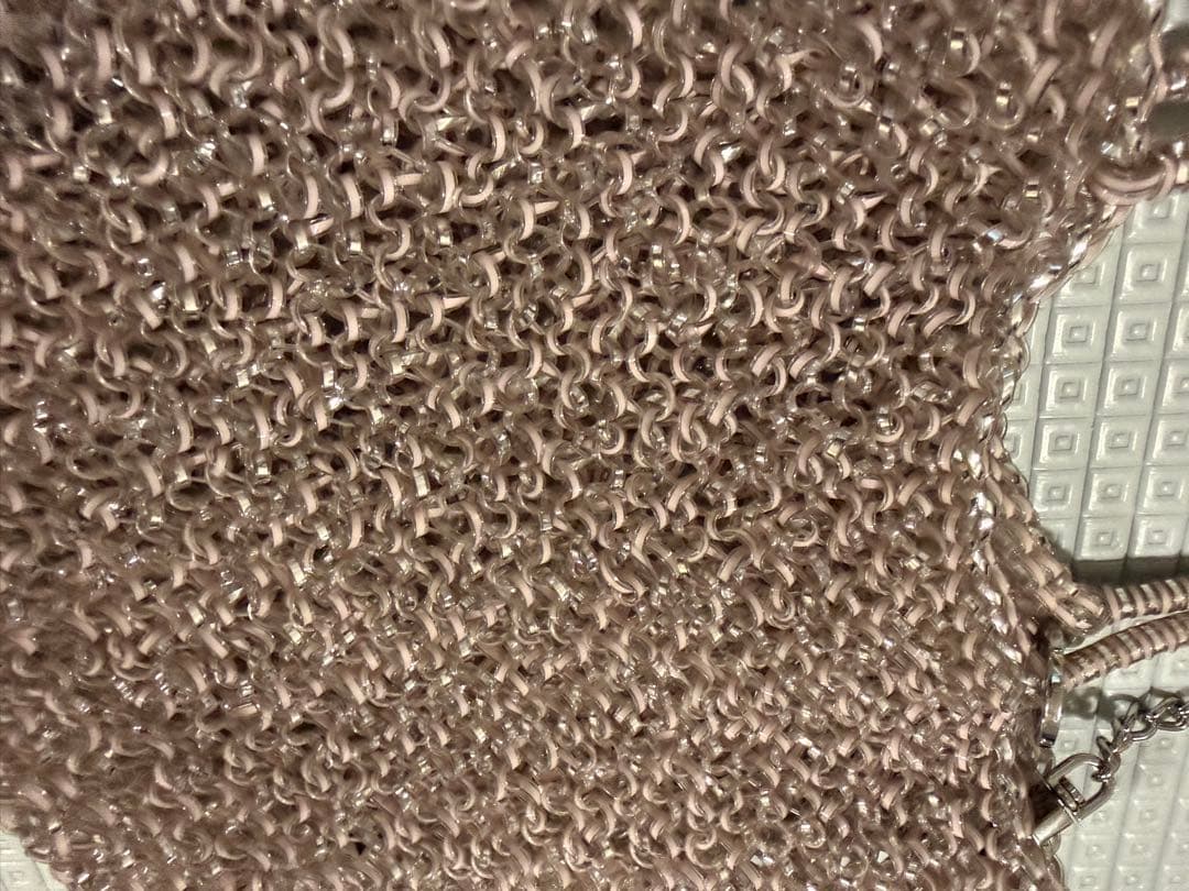 アンテプリマ ワイヤーバッグ スタンダード ミニアトゥーラ　ピンクシルバー