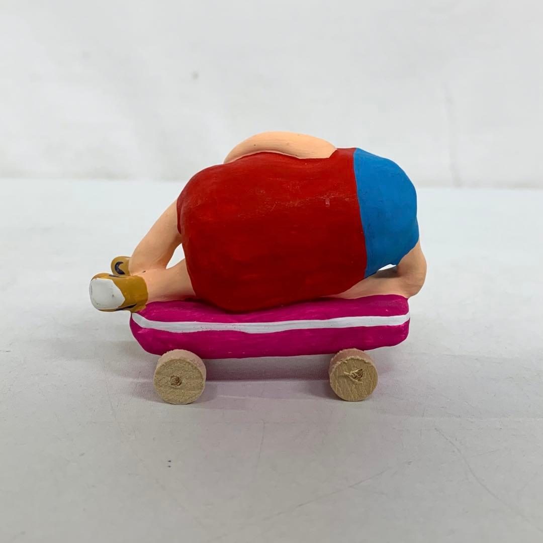 【縦横さま専用】スケボーだるま スケボーダルマ 達磨 寿印 赤 ピンク 張子