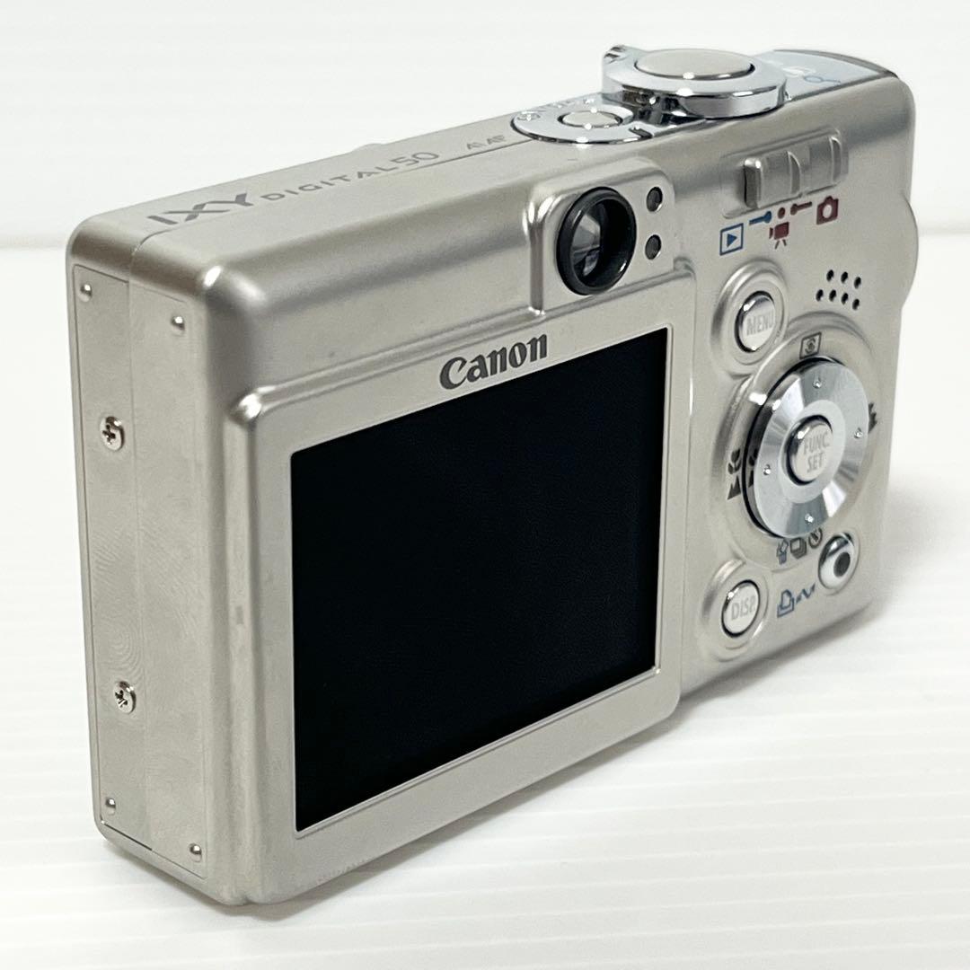 【美品】キャノン IXY DIGITAL 50 Canon シルバー