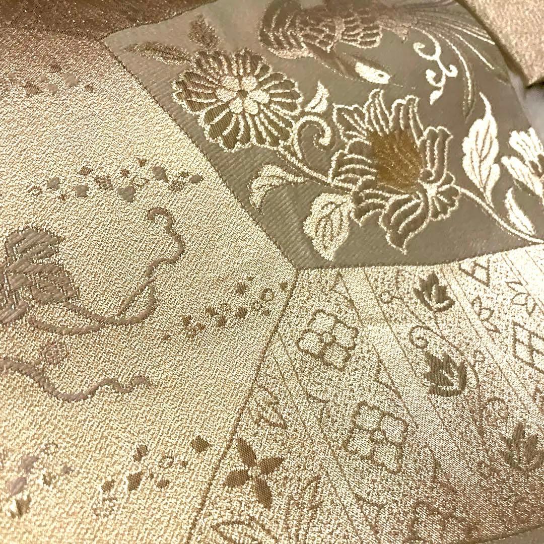 24金箔ふくれ織新品未使用帯2枚セット