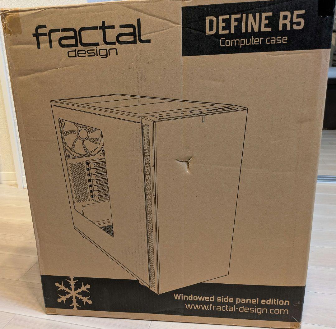 FractalDesign Define R5 Window　黒 元箱、備品あり