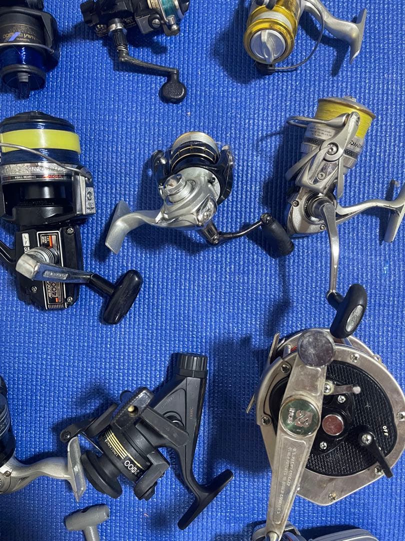 スピニングリール多数セット31個　ジャンク