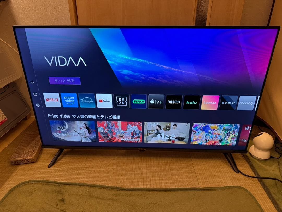 24年製使用僅！ハイセンス hisense 40型　スマートテレビ 40A4N