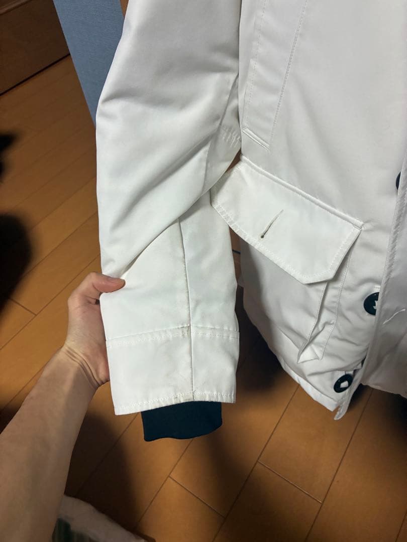 カナダグース　ダウンジャケット　ソフネット別注　 ホワイト