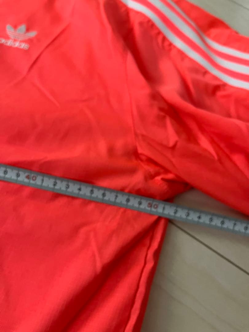 アディダス　サーモンピンク　ロックアップ　ウーブントラック　トレフォイルMサイズ