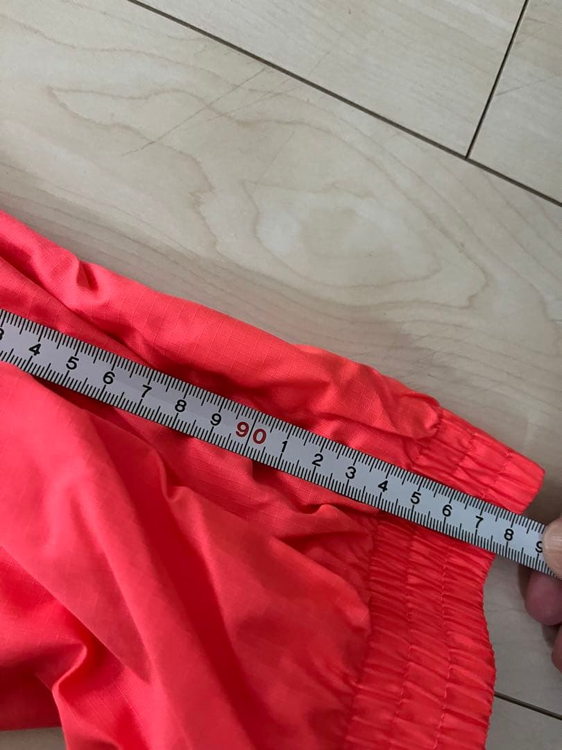 アディダス　サーモンピンク　ロックアップ　ウーブントラック　トレフォイルMサイズ