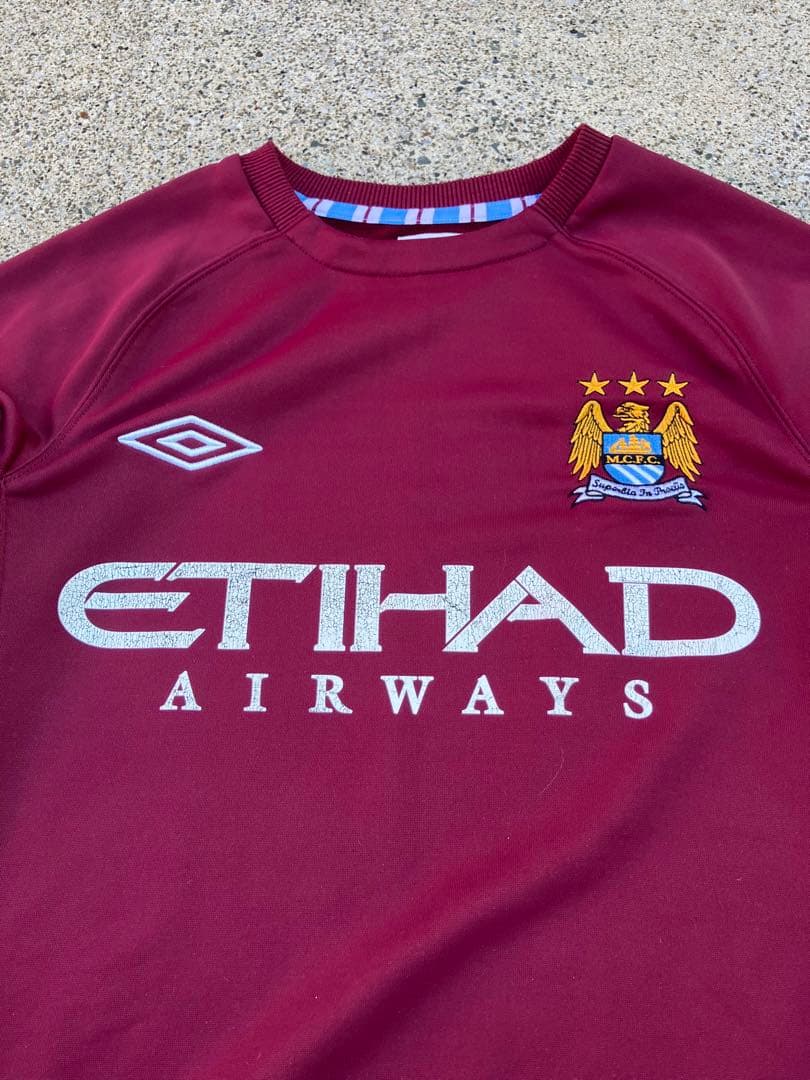 【希少】UMBRO×マンチェスターシティ/スウェット/ドリルトップ M