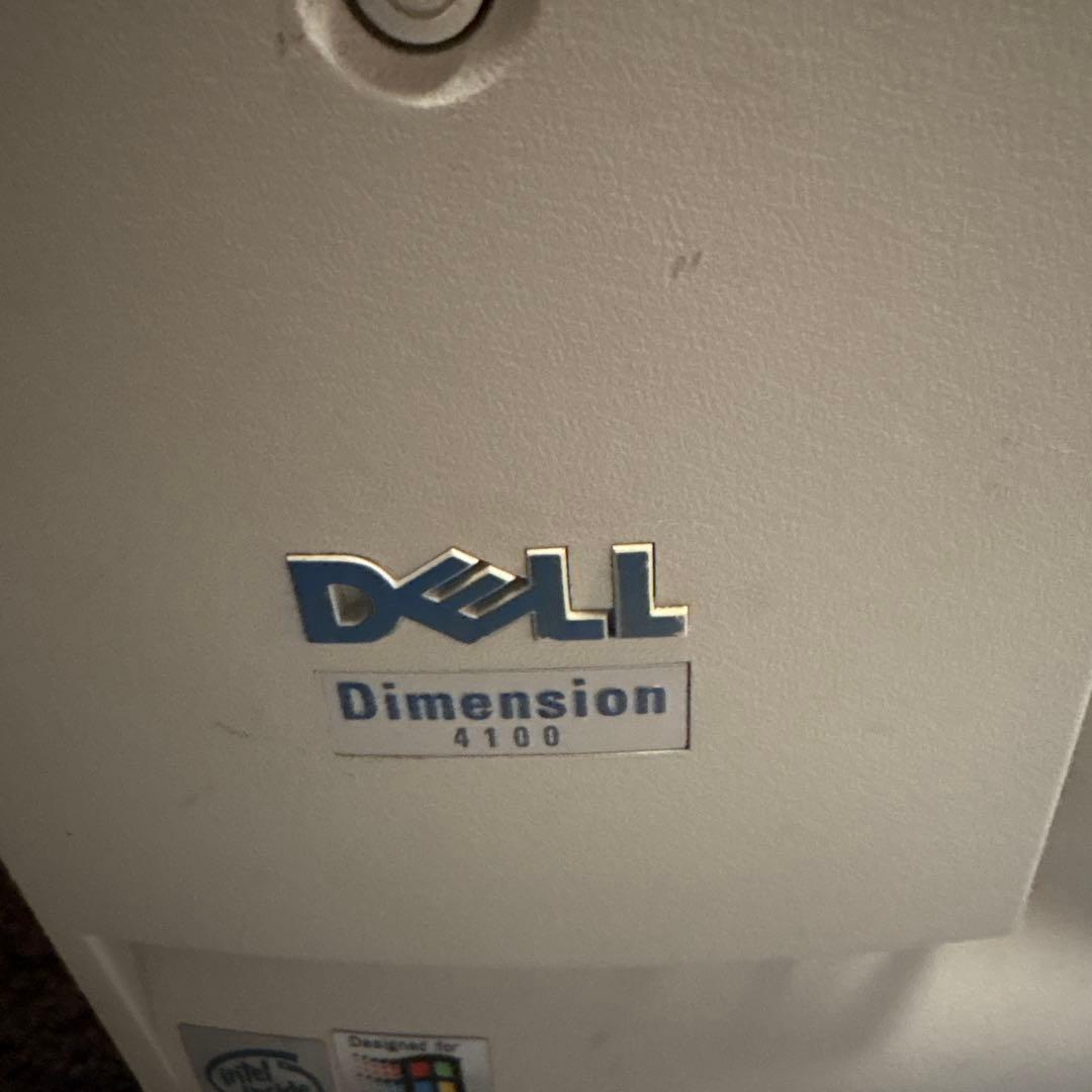 DELL Dimension 4100 デスクトップPC 本体と周辺機器　英語版