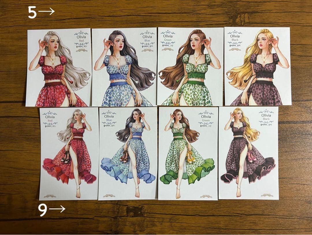 人物ステッカー　hwara様