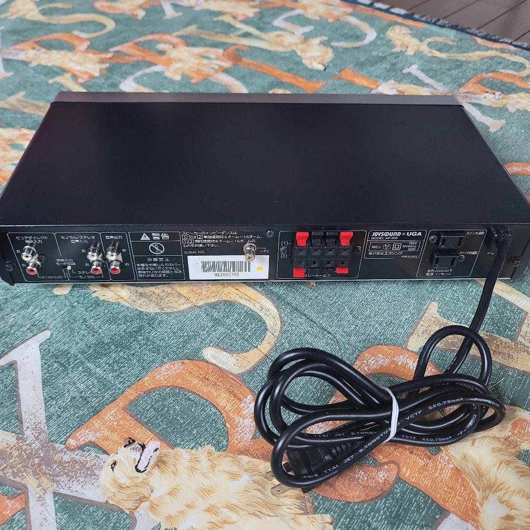 美品 JOYSOUNDカラオケマイクセット&アンプ付き専用