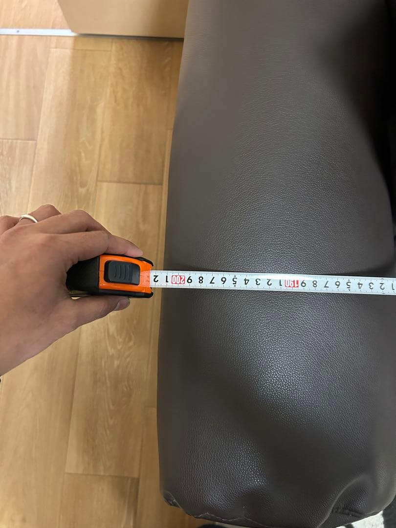 (値下げ)ダークブラウン コーナーソファ 5人掛けソファ