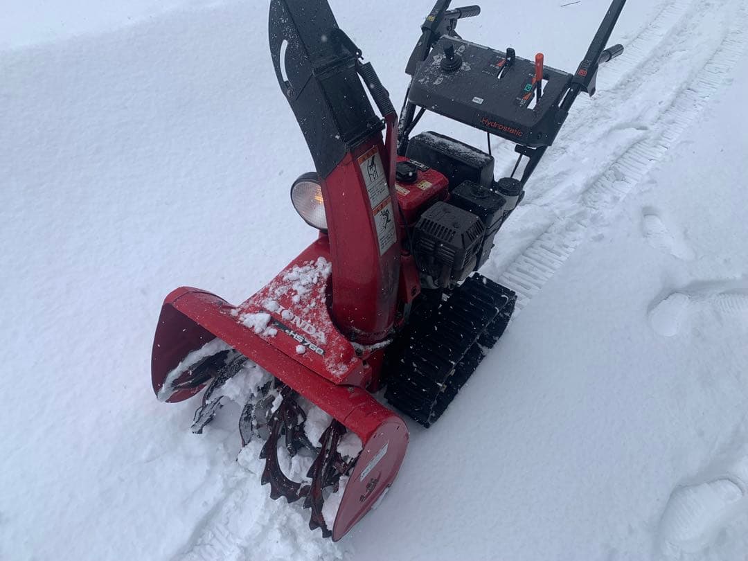 ホンダ HS760 除雪機 一連の動作確認済み