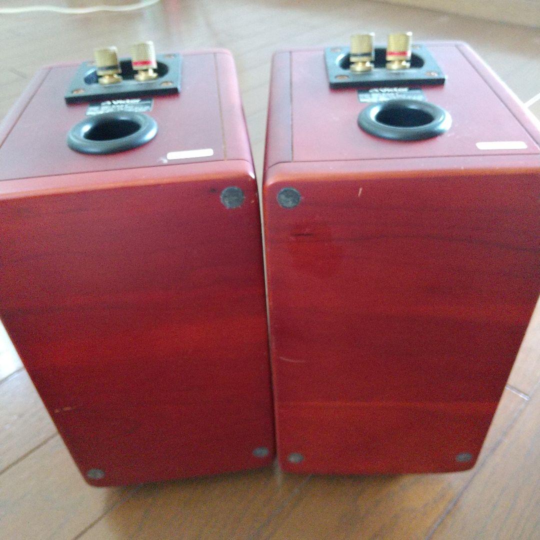 Victor ウッドコーン レッド スピーカー