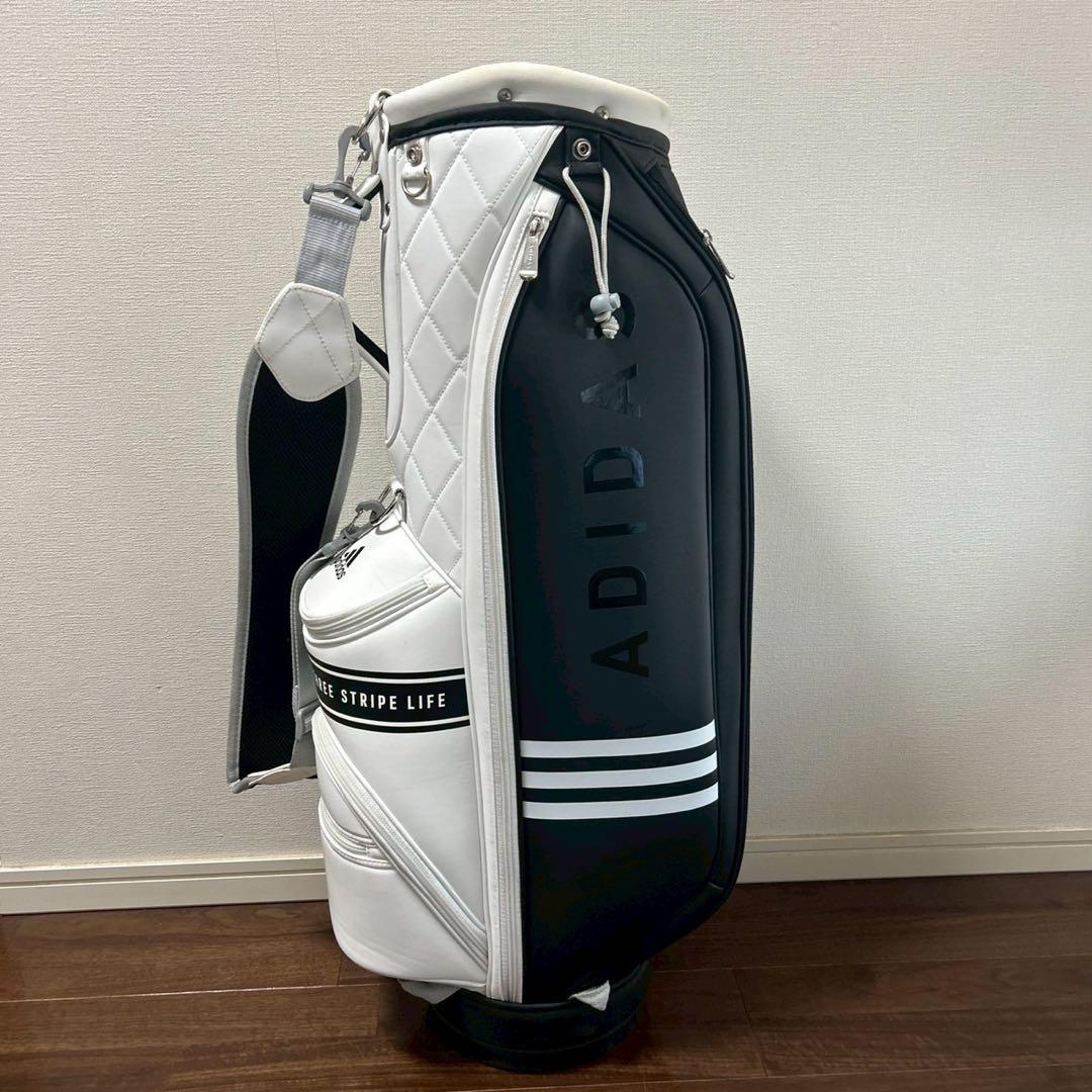 【ざっき】adidas レディースゴルフキャディーバッグ