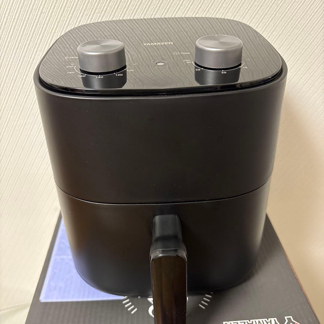 山善　エアフライヤー　YAH-AC120 大容量4.5L【1回使用・新品同様】